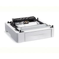 White Xerox 1x550 Sheet Tray with open paper compartment and black rollers.