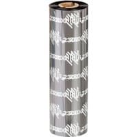 Black Zebra 2300 Wax thermal ribbon roll with white branding, 300 meters long.