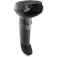 Black Zebra DS2278 handheld barcode reader with ergonomic grip and LED indicator.