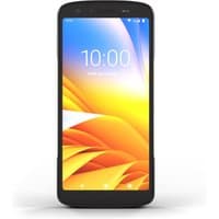 Zebra TC27 handheld mobile computer with 6" screen, black casing, and vibrant display showing time at 10:00.