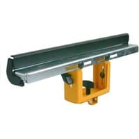 Yellow and silver DeWalt work support with adjustable width and black end caps for DE7023 leg stand.