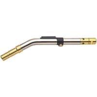 Sievert Promatic torch pin point burner, 14mm diameter, with brass nozzle and stainless steel body.