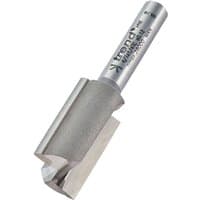 Silver Trend 4/1X1/4TC straight cutter, 15x25mm, two flute design with engraved branding on cylindrical shank.