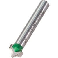 Silver Trend panel veining cutter with green tip and engraved text on the shaft.