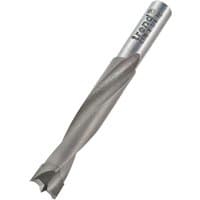Silver Trend C176X1/4TC 8mm dowel drill bit with spiral flutes and pointed tip.