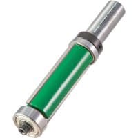 Trend C199X1/2TC trimmer with silver cylindrical body, green cutting area, and dual guide bearings.