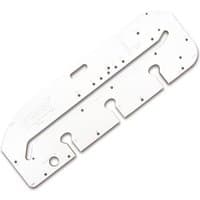 White Trend KWJ900 Kitchen Worktop Jig with multiple cut-out slots and guide holes for precise cutting.