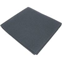 Gray Trend NS/MAT/A non-slip mat with textured surface, folded in a square shape.