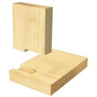 Two flute straight cutter with silver cylindrical body and dual cutting edges, 6.3 x 16mm size by Trend.