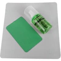 Green Colorway CW-5200 all-purpose cleaner 200 ml bottle with spray nozzle on a gray mat.