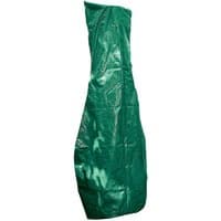Green Draper 12910 Large Chimnea Cover, 1780mm high, with a tapered shape and durable waterproof material.