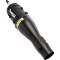 Black Makita 191F650 split shaft blower attachment with a sleek, tapered nozzle and visible brand logo.