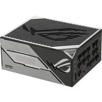 ASUS ROG Thor 1200W black power supply unit with sleek design, ROG logo, and multiple modular ports.