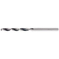 Bosch HSS Twist PointTeQ drill bit, 3 × 33mm, silver with black spiral flutes, sleek and cylindrical design.