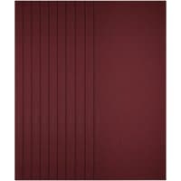 Pack of 10 burgundy Draper sanding sheets, 93x230mm, 240 grit, with a smooth finish and uniform size.