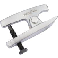 Silver Draper ball joint separator, 19mm, with threaded bolt and forked end for automotive use.