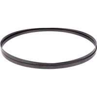 Draper bandsaw blade, 3345mm x 1/2", 14tpi, dark metal loop with fine teeth along one edge.