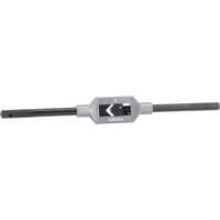 Draper bar type tap wrench with silver central body and black adjustable handles, size range 4.25 - 14.40mm.