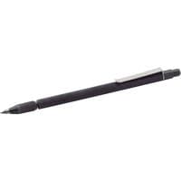 Black Draper carbide tip pocket scriber with metal clip and textured grip.