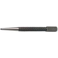 Draper centre punch, 3mm x 100mm, with textured black grip and pointed silver tip.