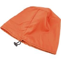 Orange Draper cloth filter for WDV50SS/110A, featuring a drawstring closure and smooth fabric texture.