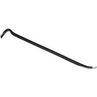 Black Draper demolition bar, 900mm, with curved claw and flat chisel end.