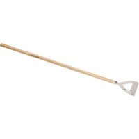 Draper Heritage Junior Dutch Hoe with stainless steel blade and long wooden handle.