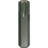 Draper TX-STAR Impact Screwdriver Bit, T50, metallic gray, cylindrical with star-shaped tip and engraved T50 marking.
