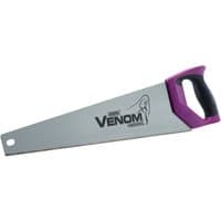 Silver Draper Venom laminate saw, 500mm, 13tpi/14ppi, with a black and purple ergonomic handle.