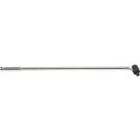 Silver Draper Expert breaker bar, 3/4" square drive, 1000mm length, with a black pivoting head.