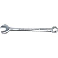 Silver Draper Expert 13mm combination spanner with open-end and ring-end design, engraved brand name on handle.