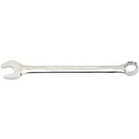 Silver Draper Expert 23mm combination spanner with open-end and ring-end design.