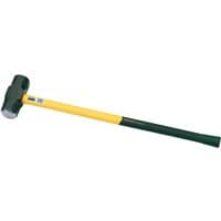 Draper Expert sledge hammer with black head and yellow fibreglass shaft, 3.2kg weight, 7lb label visible.