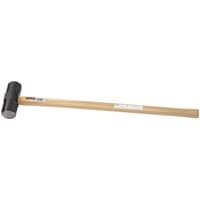 Draper Expert sledge hammer with black head and long hickory wood shaft, 4.5kg/10lb weight.