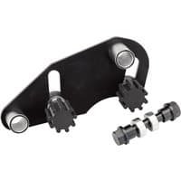 Black Draper Expert engine timing kit with metal components for Nissan, Renault, Vauxhall, includes two tools with bolts.