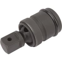 Draper Expert 3/4" square drive impact universal joint, dark metal finish, cylindrical shape with pivoting joint.