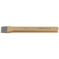 Flat cold chisel, 25 x 200mm, by Draper Expert, with a silver beveled edge and a sturdy rectangular body.