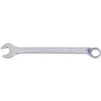 Silver Draper Expert HI-TORQ 17mm combination spanner with open end and ring end.