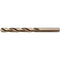 Draper Expert HSS Cobalt Drill Bit, 12.4mm, metallic finish, spiral flutes, cylindrical shank.