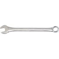 Silver Draper Expert 15/16" combination spanner with open-end and ring-end design, polished finish.