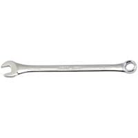Silver Draper Expert 3/8" combination spanner with open-ended and ring heads, polished chrome finish.