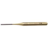 Gold Draper Expert octagonal parallel pin punch, 3.5 x 150mm, with engraved branding on the handle.