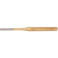 Gold Draper Expert octagonal parallel pin punch, 5 x 150mm, with a silver tip and engraved branding on the handle.