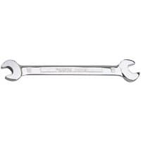 Silver Draper Expert open end spanner, 10 x 11mm, with polished finish and engraved brand name on the handle.