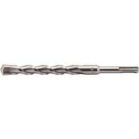 Draper Expert SDS+ masonry drill bit, 16.0 x 200mm, silver with spiral flutes and pointed tip.