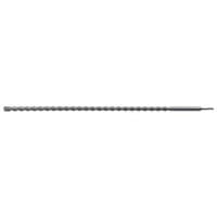 Draper Expert SDS+ masonry drill bit, 24.0 x 1000mm, long silver shaft with spiral grooves and pointed tip.