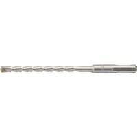 SDS+ masonry drill bit, 7.0 x 160mm, silver, spiral fluted design, pointed tip, cylindrical shank by Draper Expert.