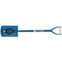 Blue Draper Expert square mouth spade with solid forged blade and YD handle.