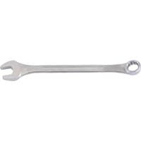 Silver Draper 36mm heavy-duty long pattern combination spanner with open-end and ring-end design.