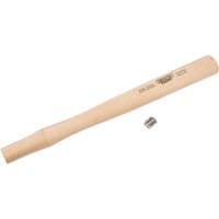 Draper Hickory hammer shaft, 400mm, light wood finish with tapered end and branded text.